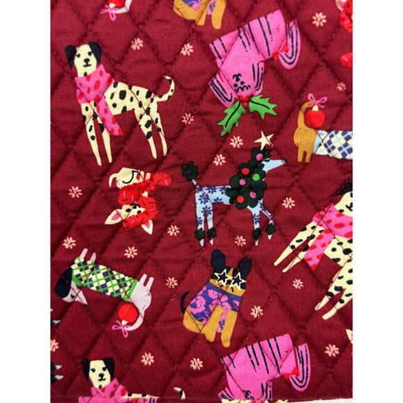 Vera Bradley Holiday Hounds Lunch Crossbody, NWT - Picture 4 of 5